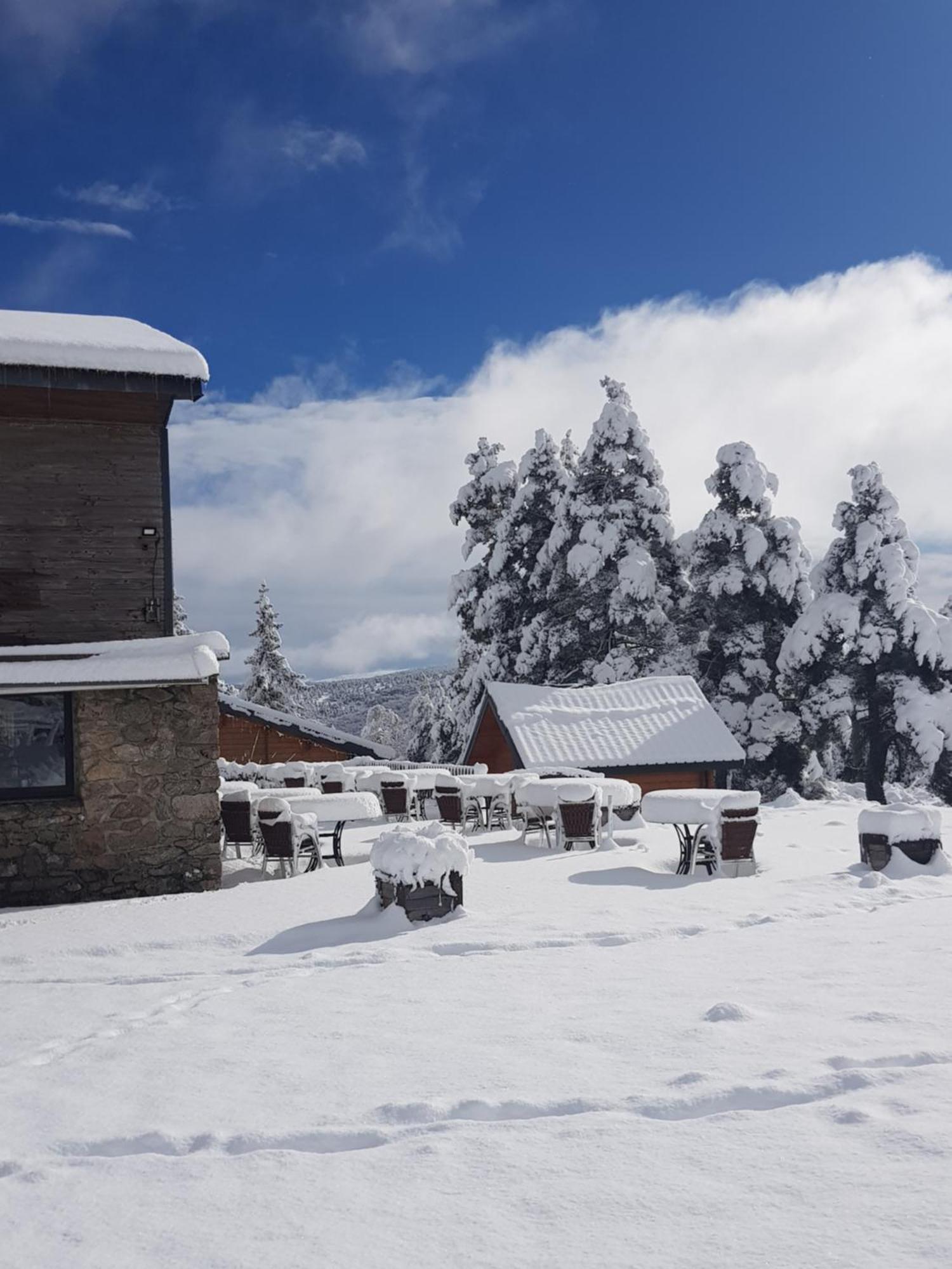 Chalet Hotel Du Mont Lozere Cubieres 외부 사진